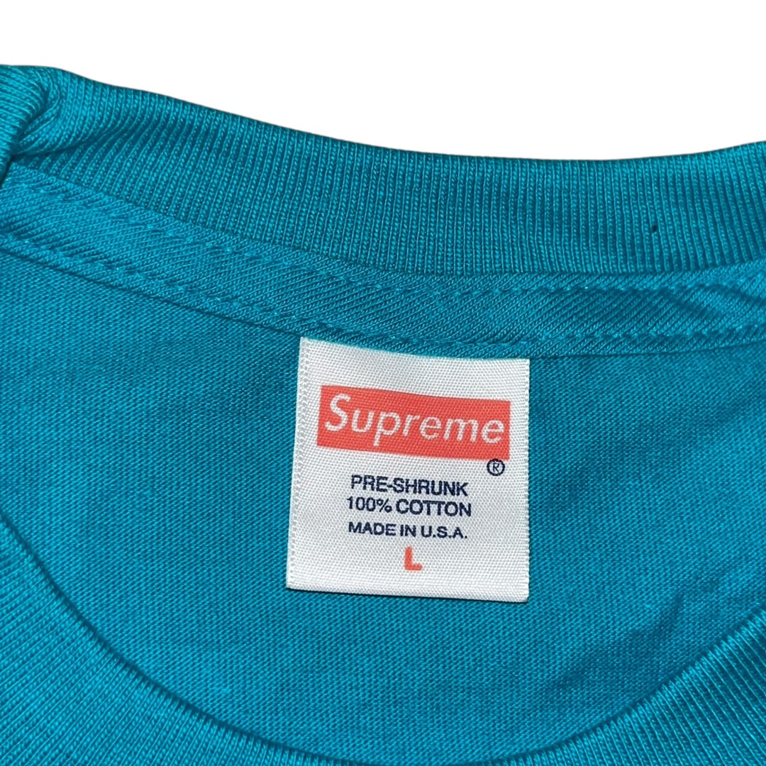 Supreme Snake Charmer T Shirt - Teal (Large)