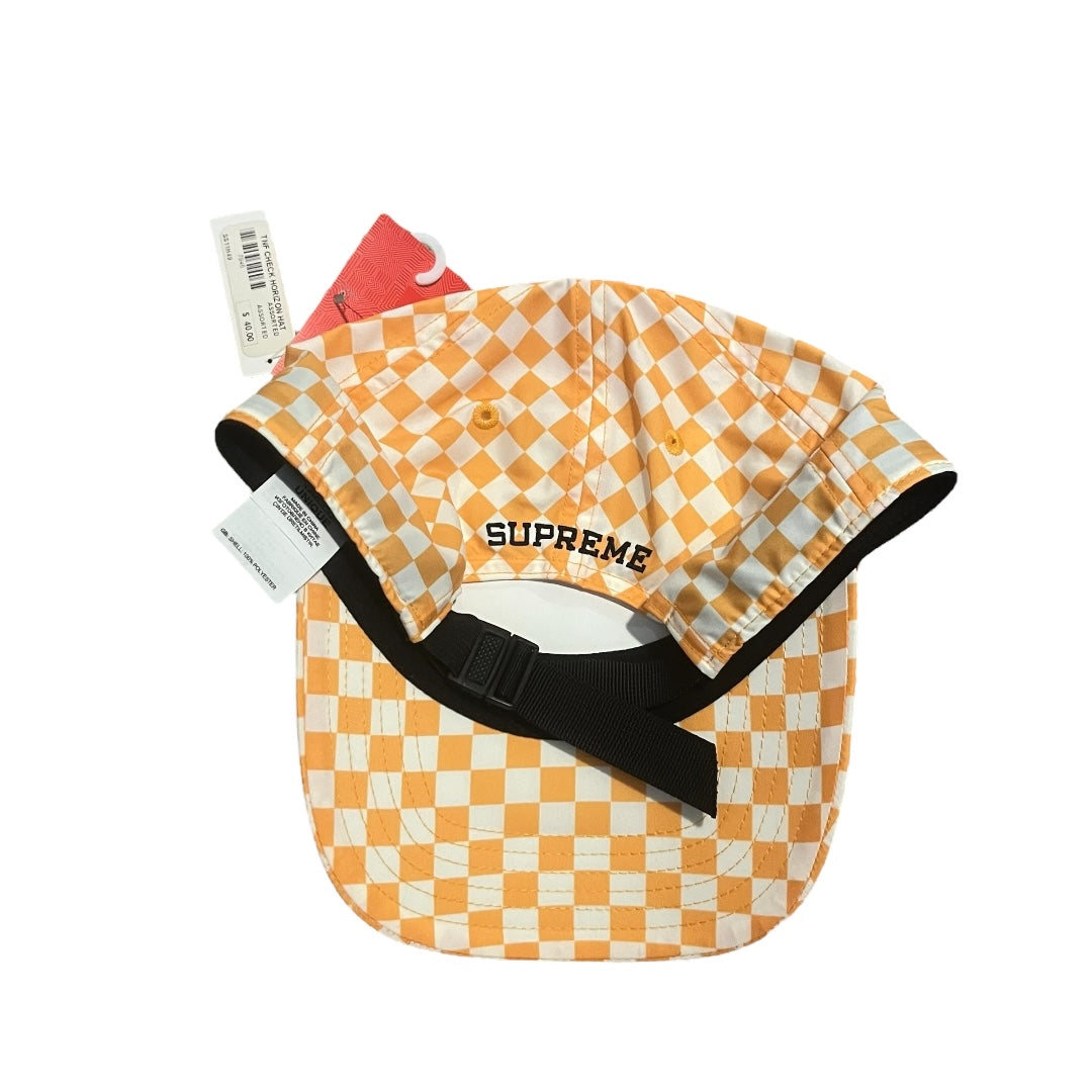 Supreme x The North Face Checkered Horizon Hat - Yellow (DSWT)