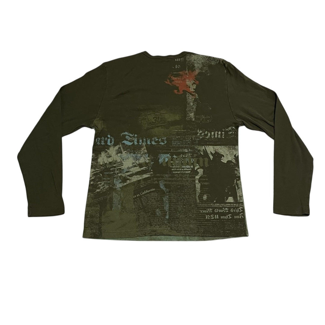 VINTAGE Itsus International AOP Raglan Shirt (Large)