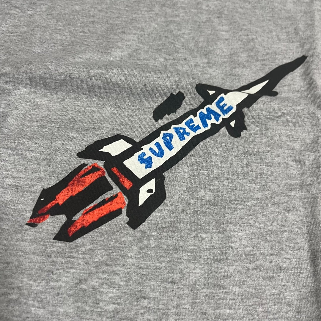 Supreme Rocket T-Shirt - Heather Grey