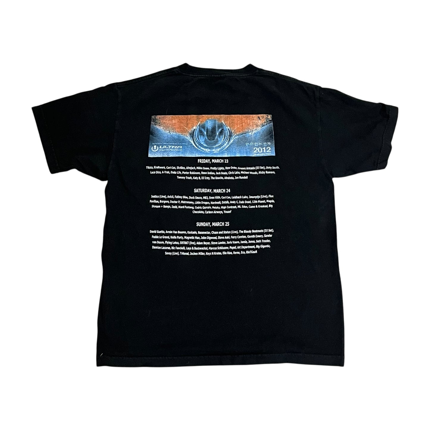 VINTAGE-ish 2012 Ultra Music Festival T Shirt (Medium)