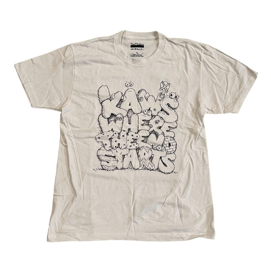 KAWS x The Modern T Shirt - White (Large)