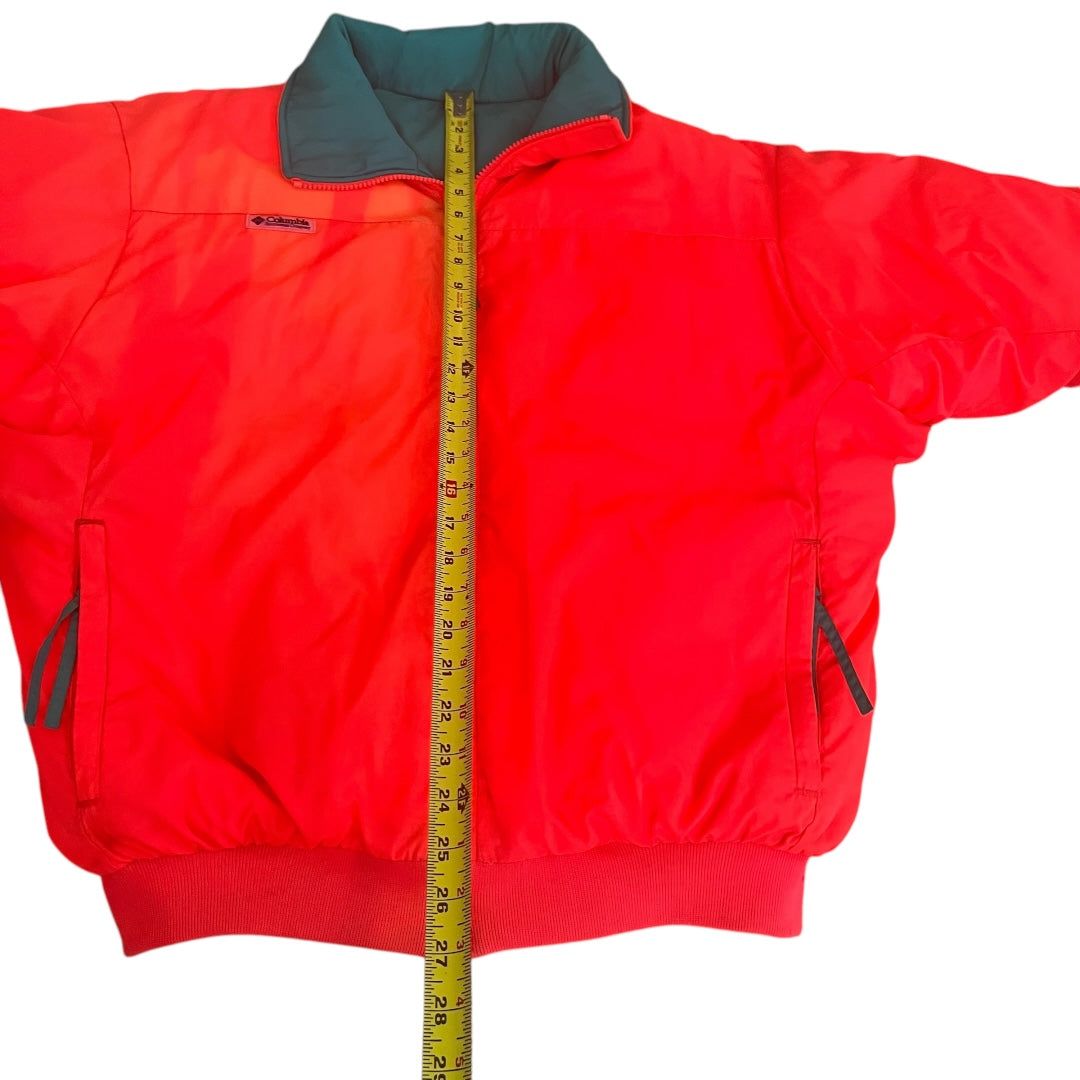VINTAGE Columbia Radial Sleeve Reversible Puffer Down Jacket (Large)