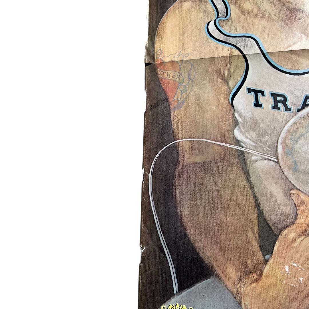 VINTAGE 1979 Bananas Magazine Frankenstein's Monster Poster (15.5x21.5)