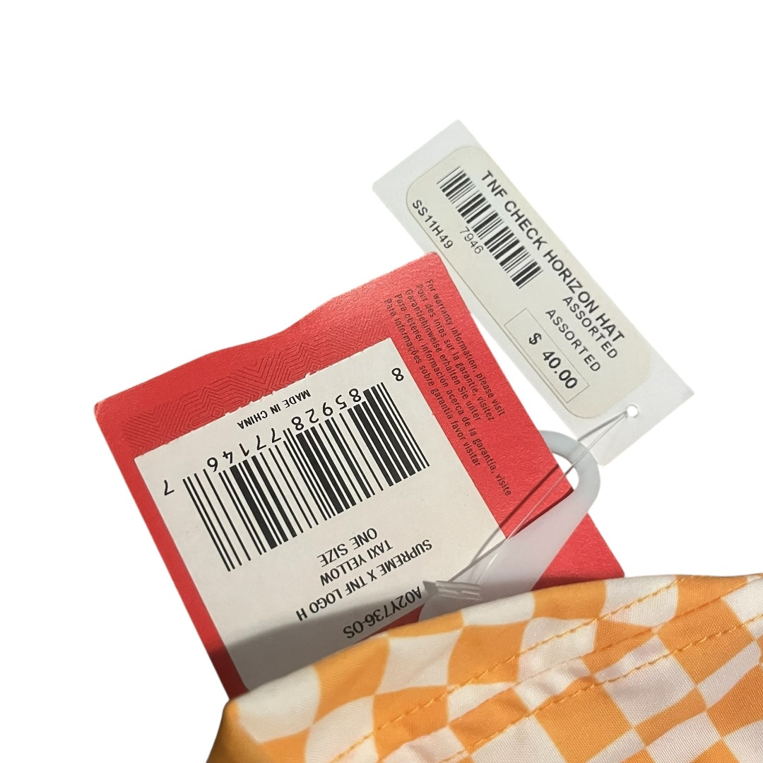 Supreme x The North Face Checkered Horizon Hat - Yellow (DSWT)