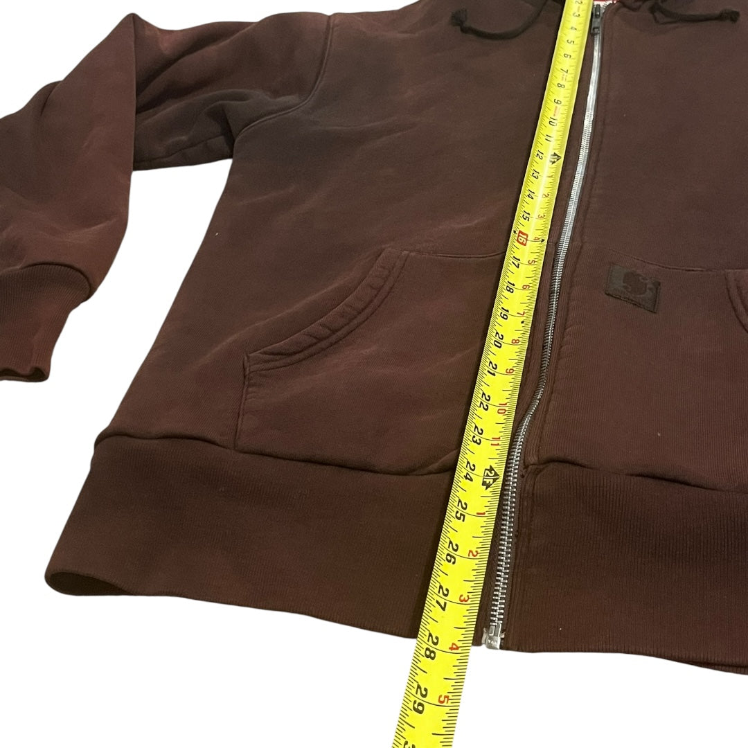 VINTAGE Supreme "Carhartt" Thermal Lined Zip Up Hoodie (Large)
