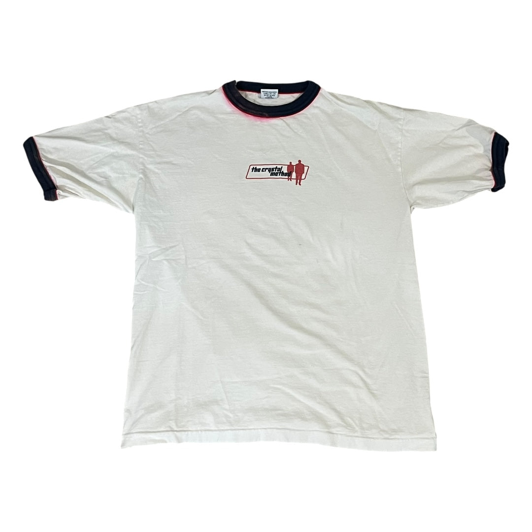 VINTAGE The Crystal Method Got Meth? Ringer T Shirt (Large)