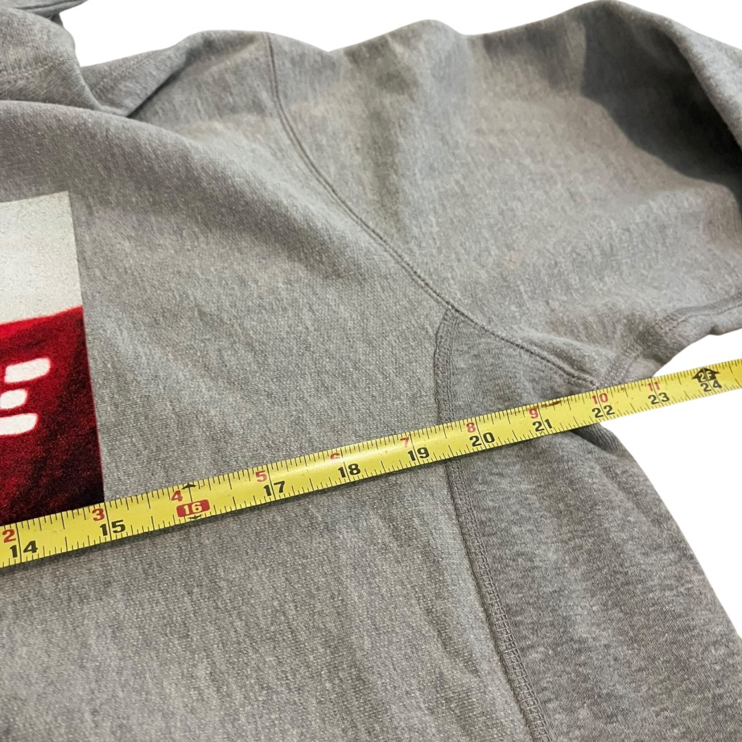 Supreme x The Clash Brigade Hoodie Sweatshirt - Heather Grey (Large)