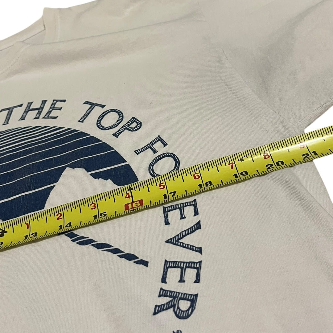 VINTAGE Title Fight No One Stays At The Top Forever Mountain Gradient T Shirt (Large)