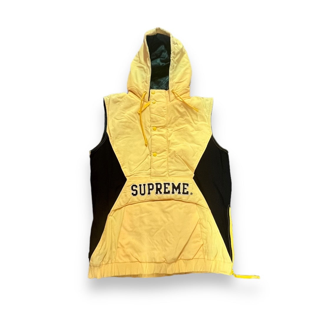 Supreme x Public Enemy Starter Jacket Vest - Yellow (Medium)