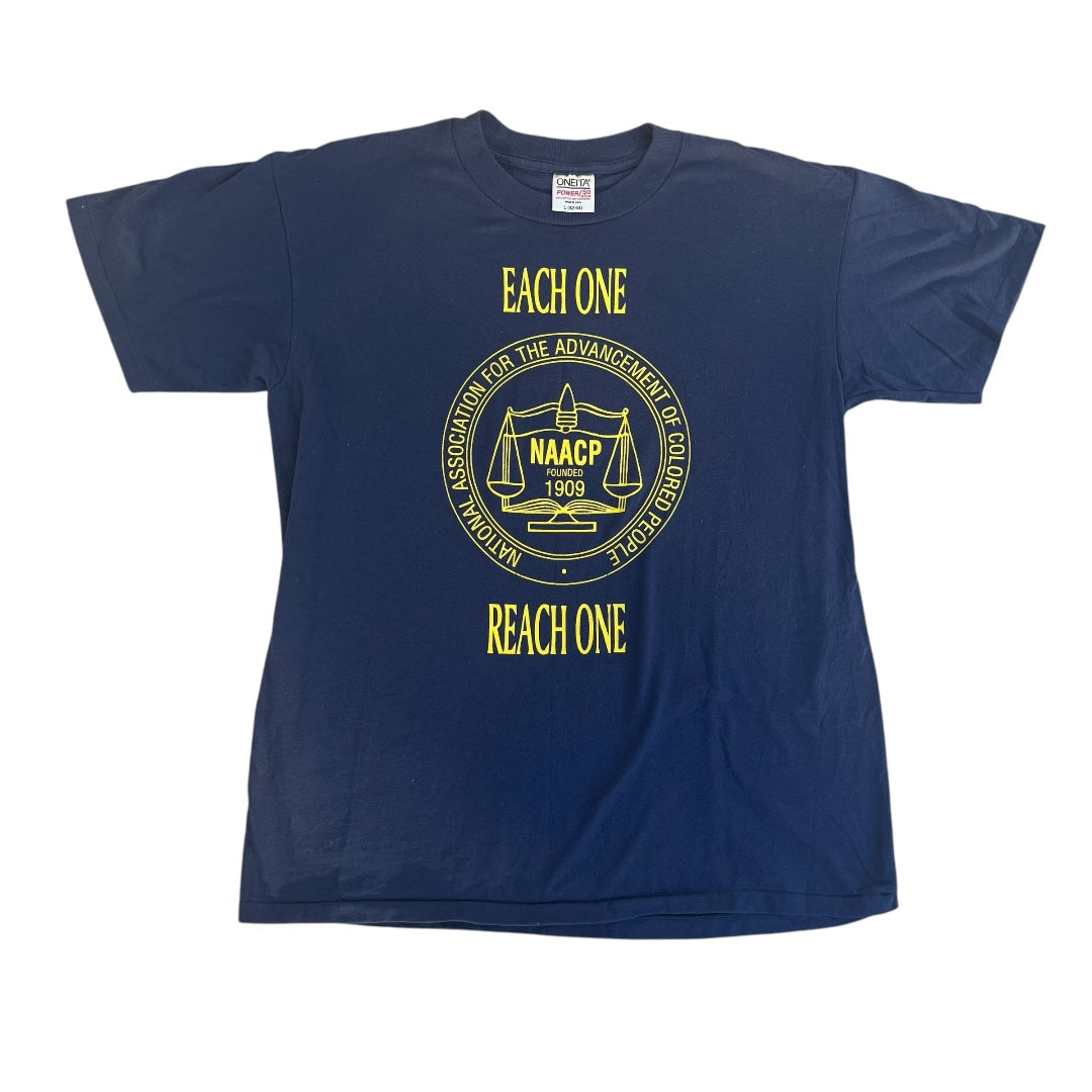 VINTAGE NAACP Justice T Shirt (Large)