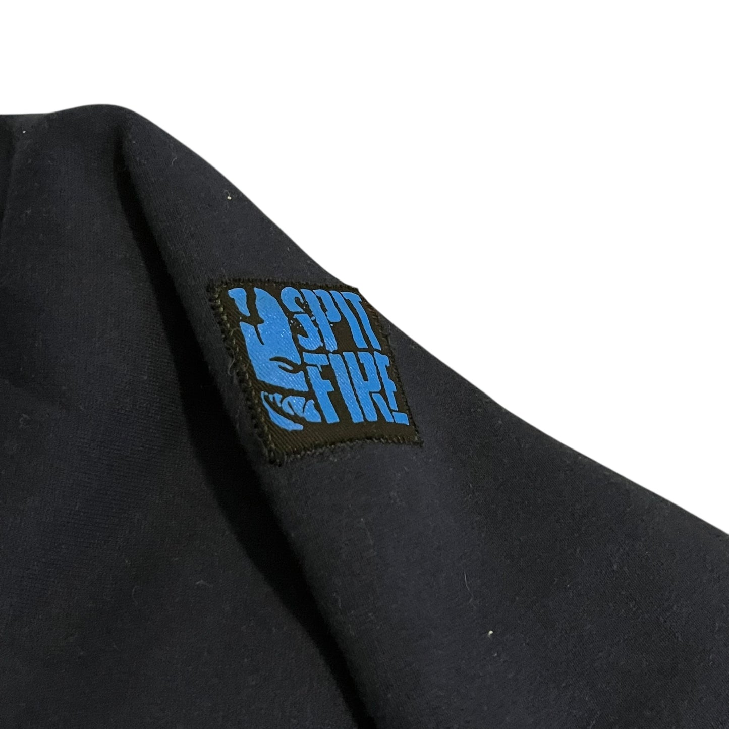 VINTAGE Spitfire Wheels Utility Skate Zip Up Hoodie (Large)