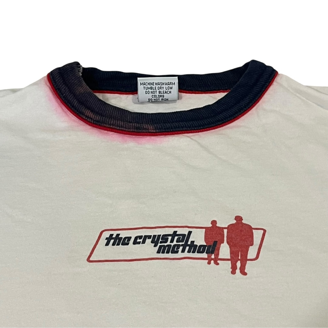 VINTAGE The Crystal Method Got Meth? Ringer T Shirt (Large)