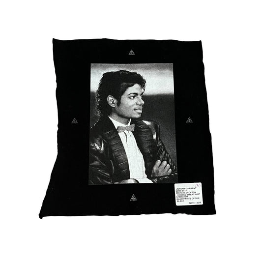 Supreme x Michael Jackson Test Print Fabric Swatch (Black #1)