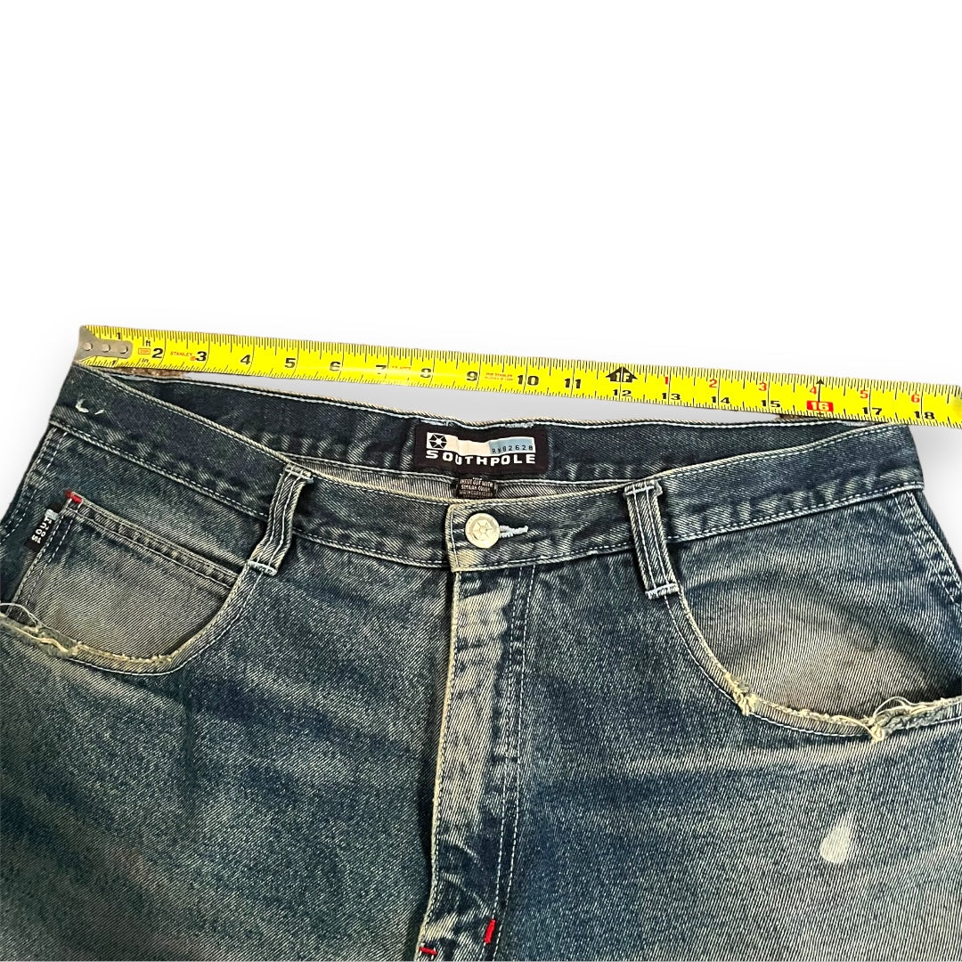 VINTAGE SouthPole Jean Shorts (size 36)