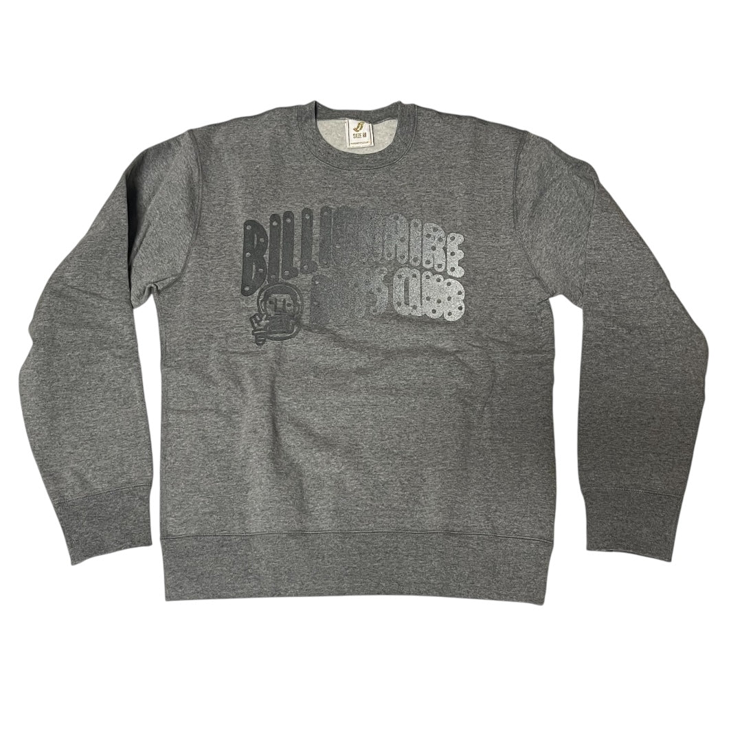 Billionaire Boys Club Reflective Logo Sweatshirt - Heather Grey (Medium)