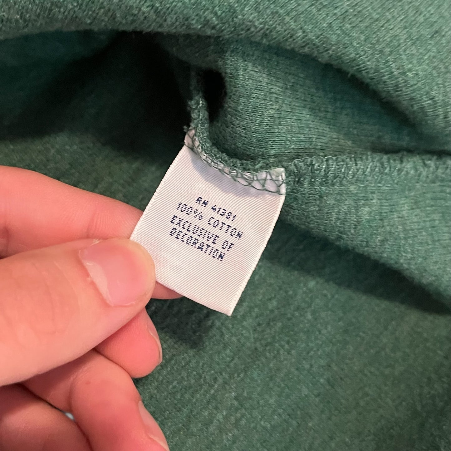 Polo Ralph Lauren Quarter Zip Pullover - Green (Large)