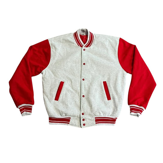 VINTAGE Fruit of the Loom Fleece Varsity Jacket (XL)