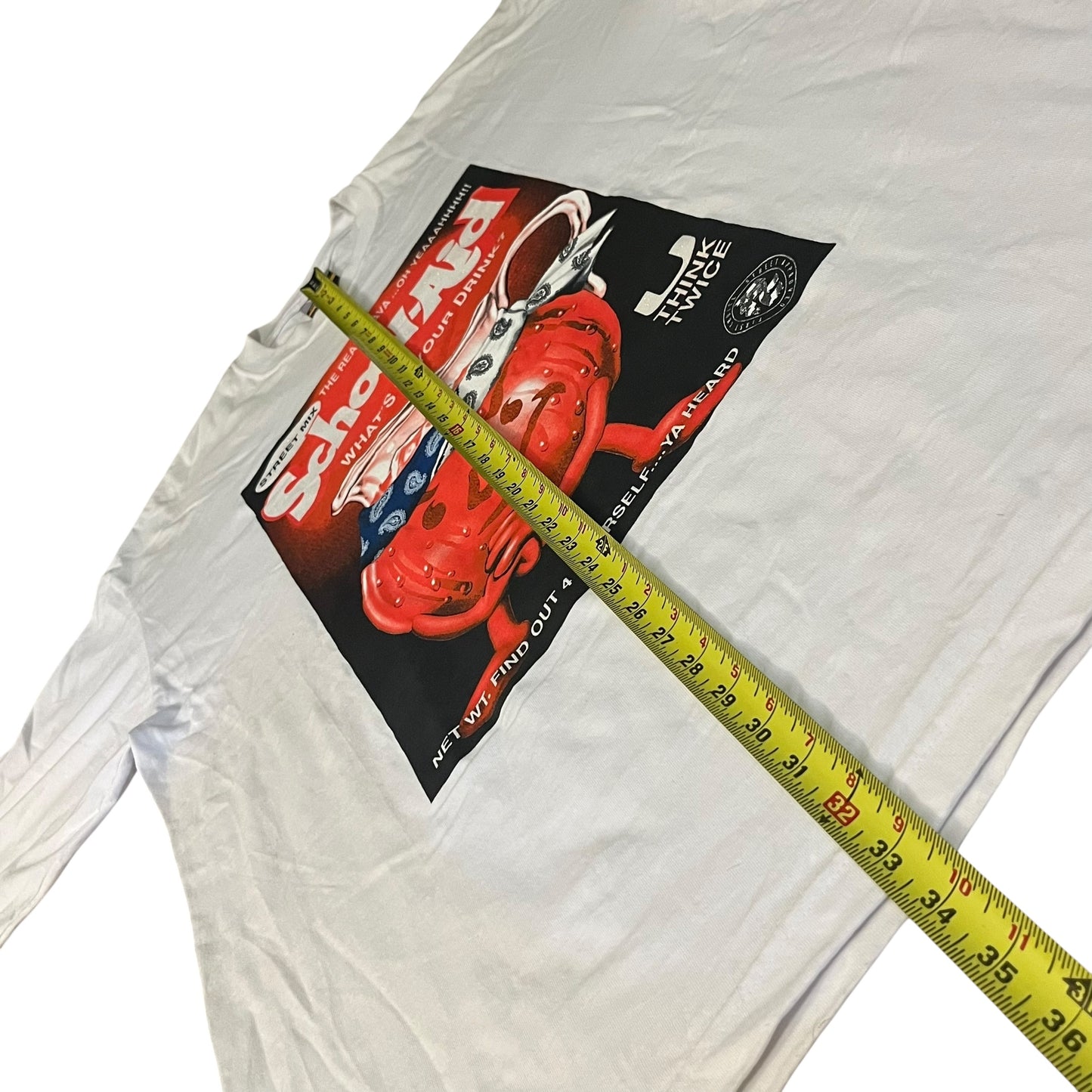 VINTAGE School-Aid Parody T Shirt (2XL)