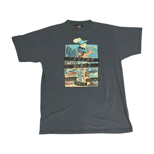 VINTAGE Indigo Girls Shed Your Skin T Shirt (XL)