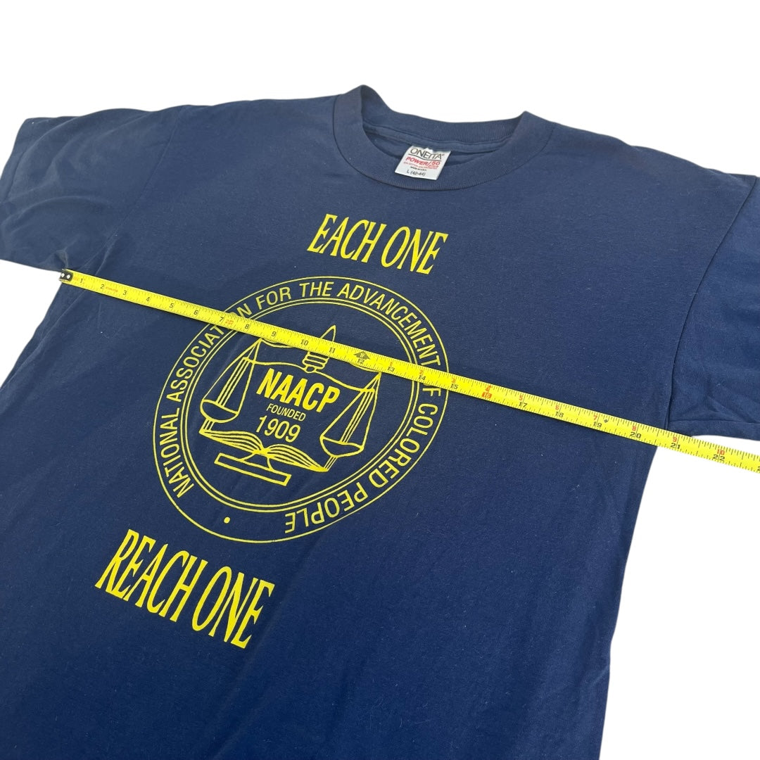 VINTAGE NAACP Justice T Shirt (Large)