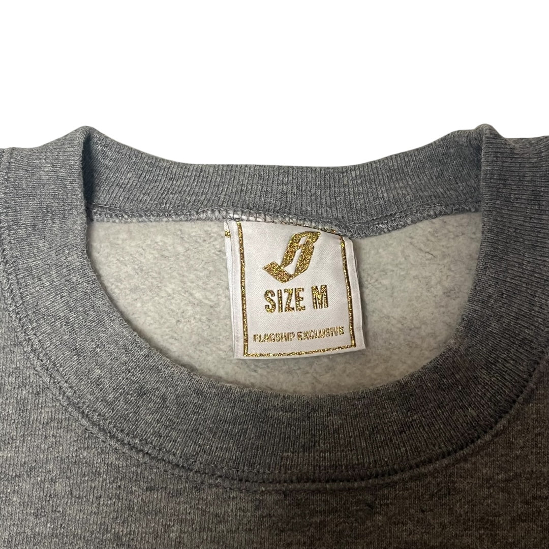 Billionaire Boys Club Reflective Logo Sweatshirt - Heather Grey (Medium)
