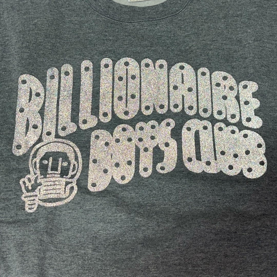 Billionaire Boys Club Reflective Logo Sweatshirt - Heather Grey (Medium)