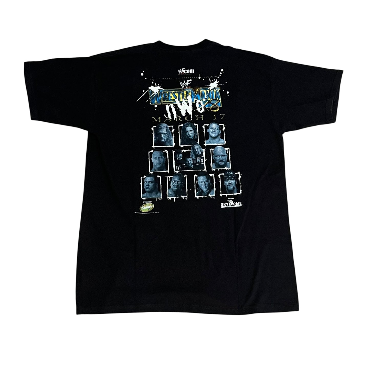 VINTAGE Wrestlemania X8 NWO T Shirt (XL)