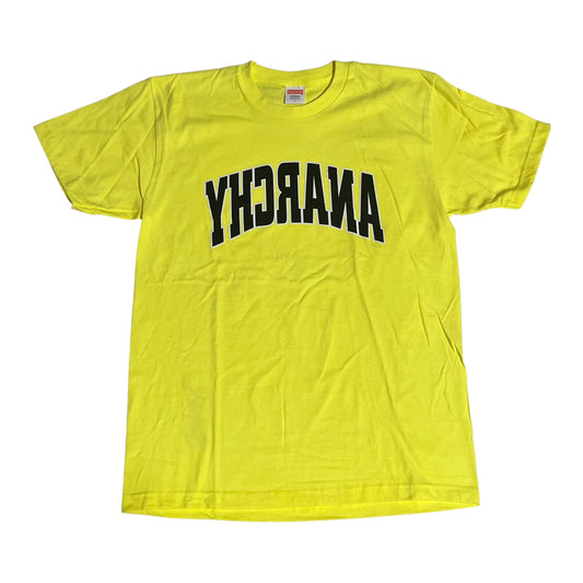 Supreme Anarchy T Shirt - Neon Yellow (Large)