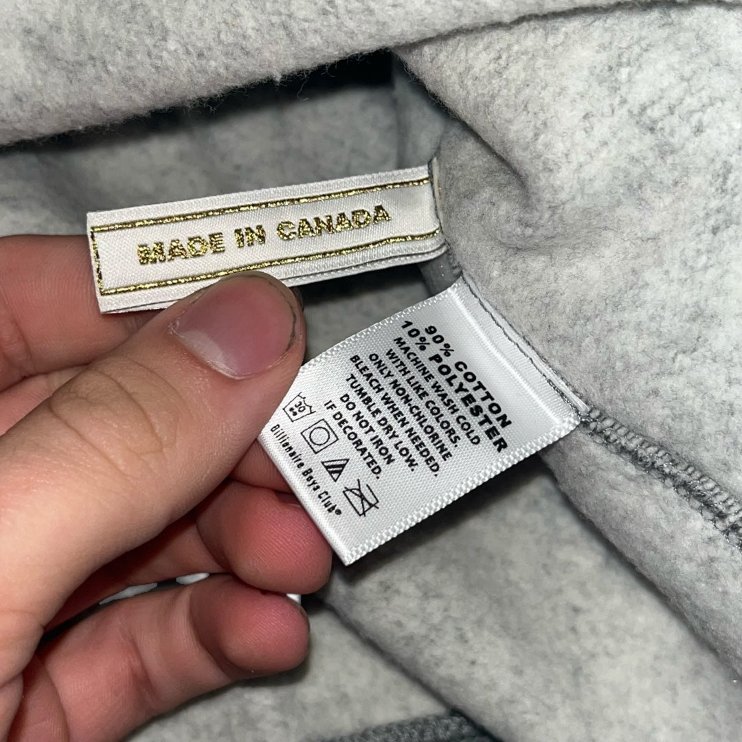 Billionaire Boys Club Reflective Logo Sweatshirt - Heather Grey (Medium)