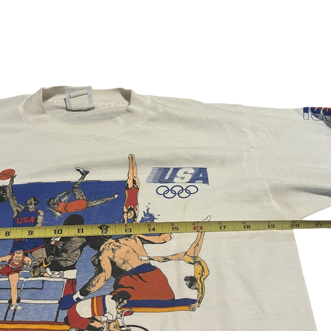 VINTAGE 1984 Levi's Team USA Olympics Longsleeve T Shirt (Large)