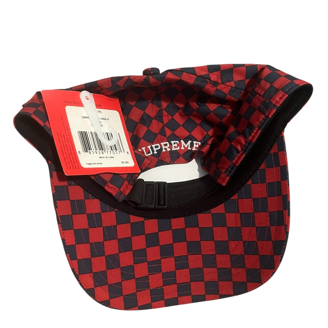 Supreme x The North Face Checkered Horizon Hat - Red (DSWT)