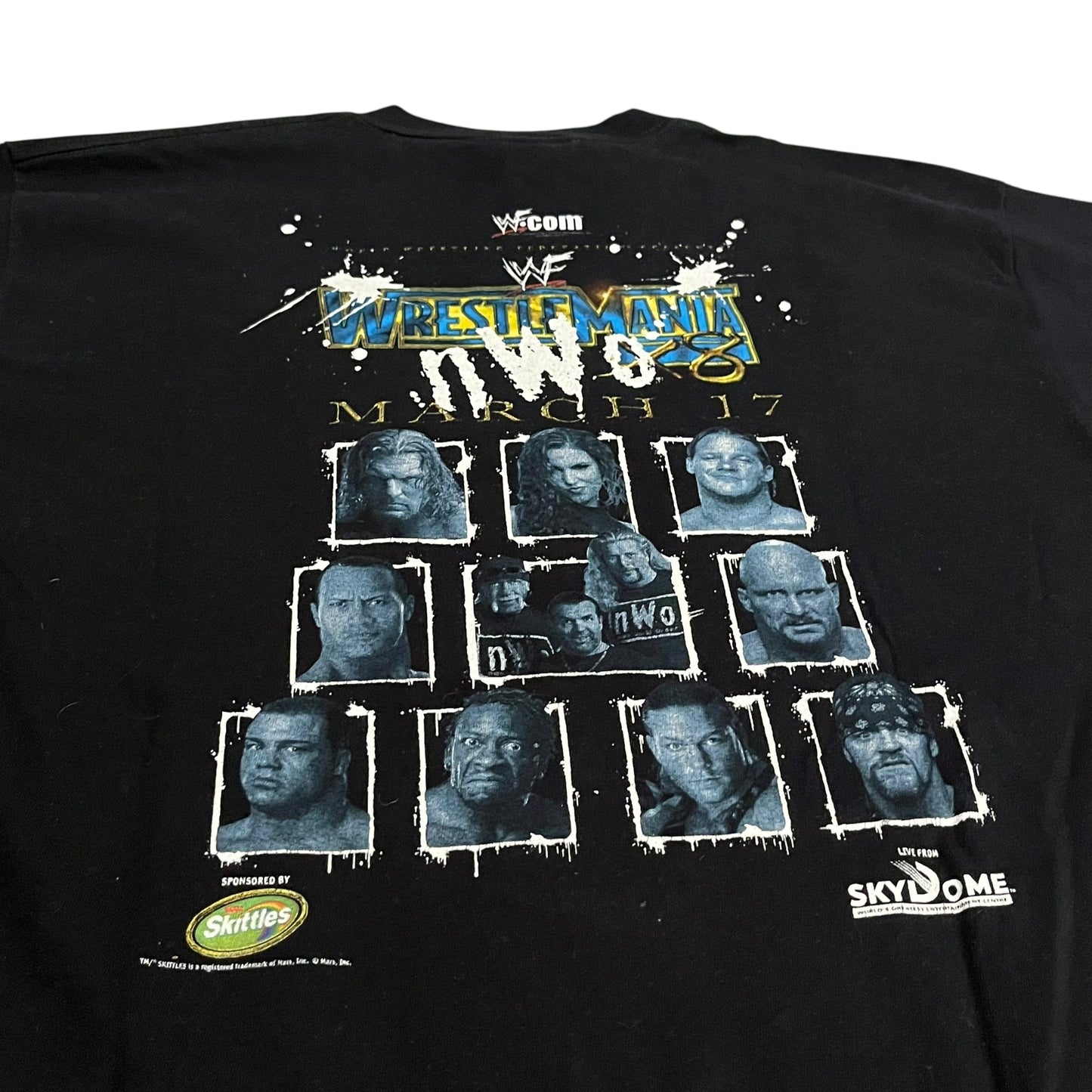 VINTAGE Wrestlemania X8 NWO T Shirt (XL)