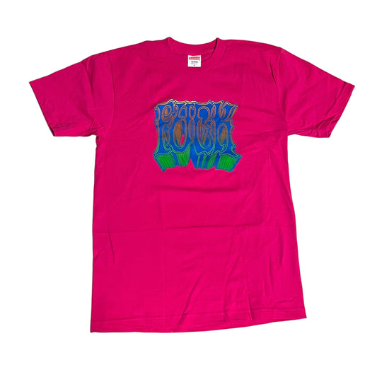 Supreme FUCK T Shirt - Pink