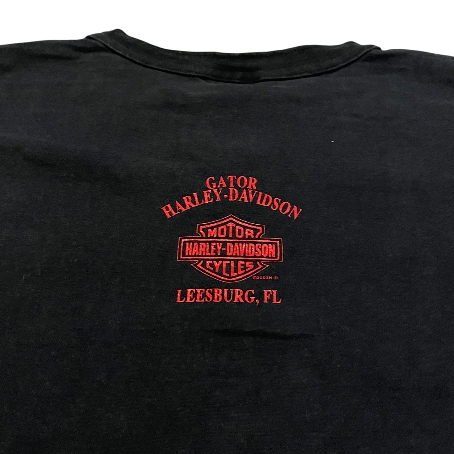 VINTAGE Harley Davidson Henley Shirt (Large)