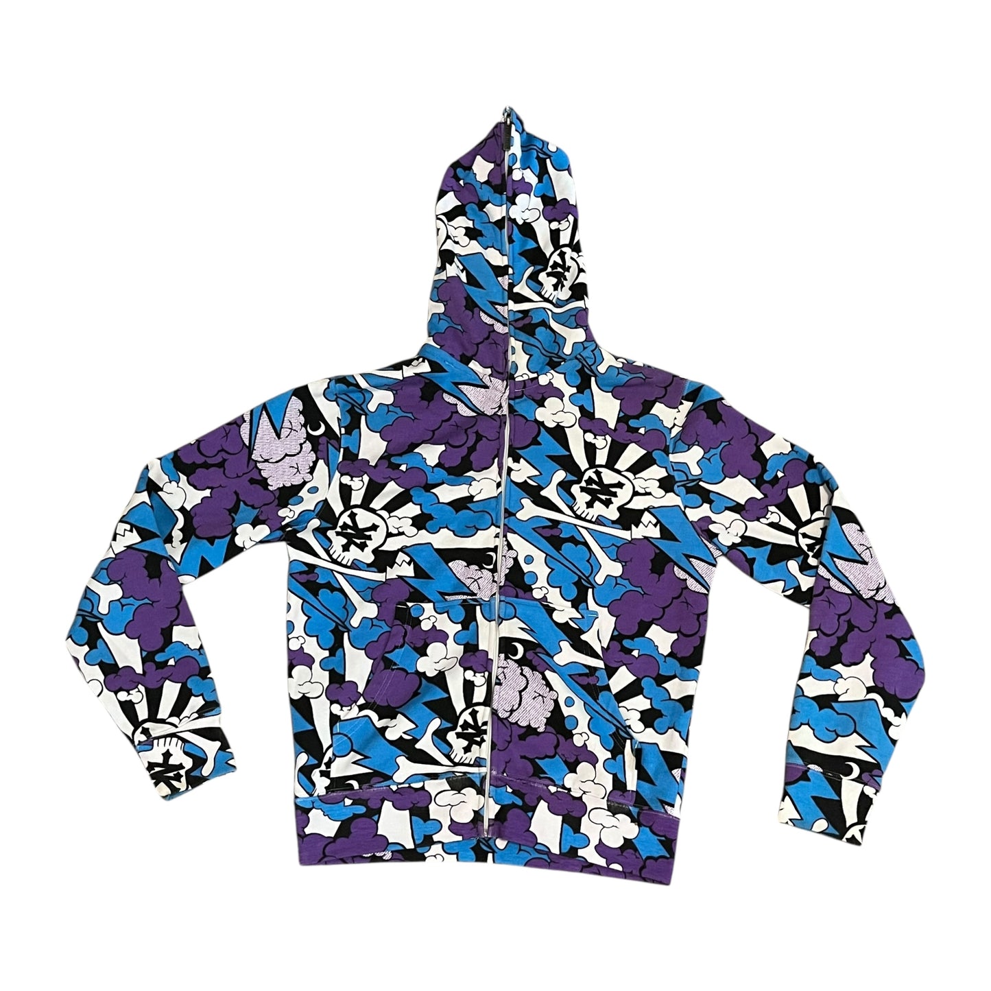 VINTAGE Zoo York x KAWS Full Zip Hoodie (Small)