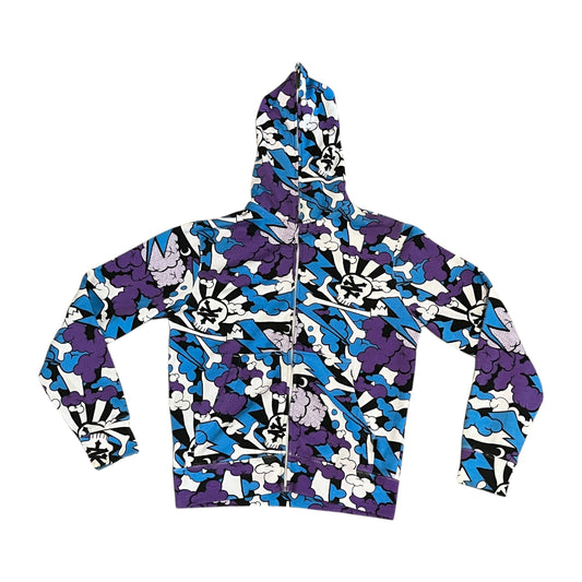 VINTAGE Zoo York x KAWS Full Zip Hoodie (Small)