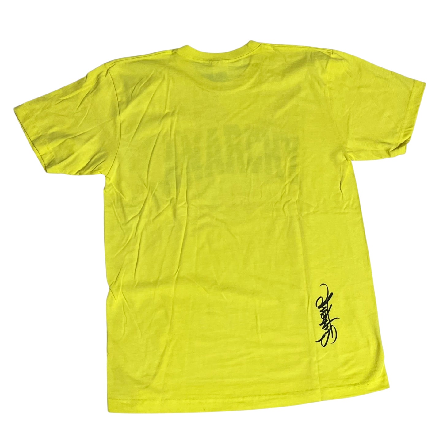 Supreme Anarchy T Shirt - Neon Yellow (Large)