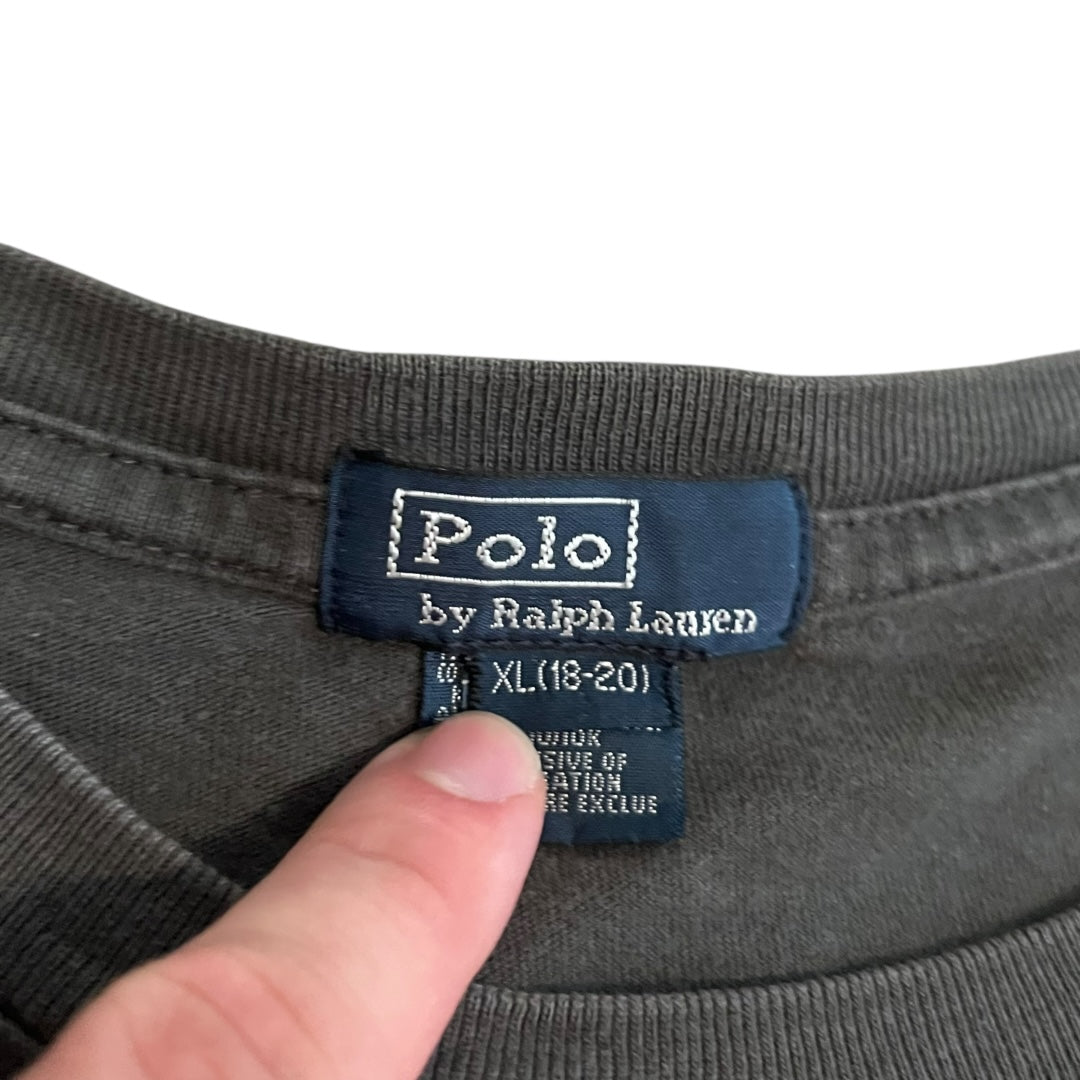 VINTAGE Polo Ralph Lauren Bleecker Street T Shirt (XL)