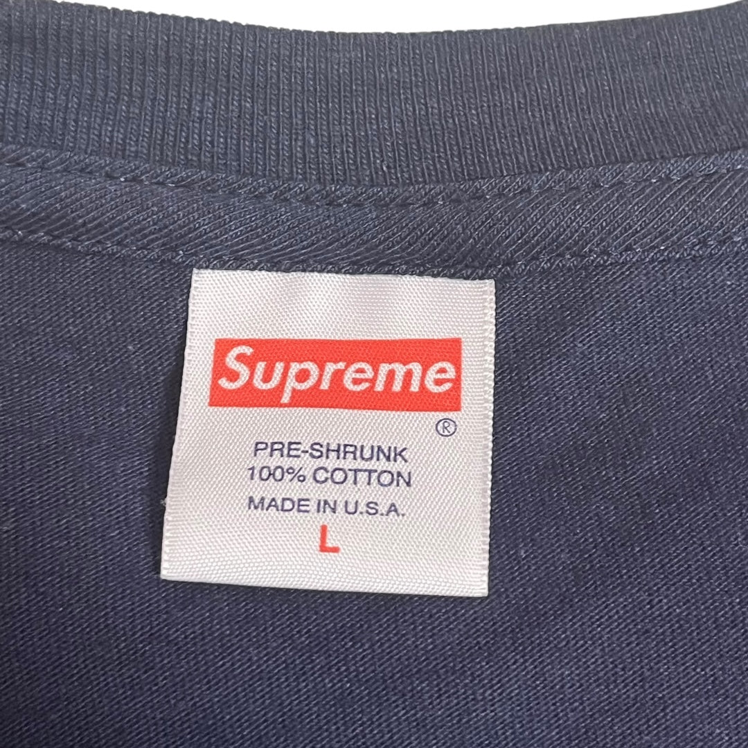 Supreme x Shane MacGowan Portrait T Shirt - Navy (Large)