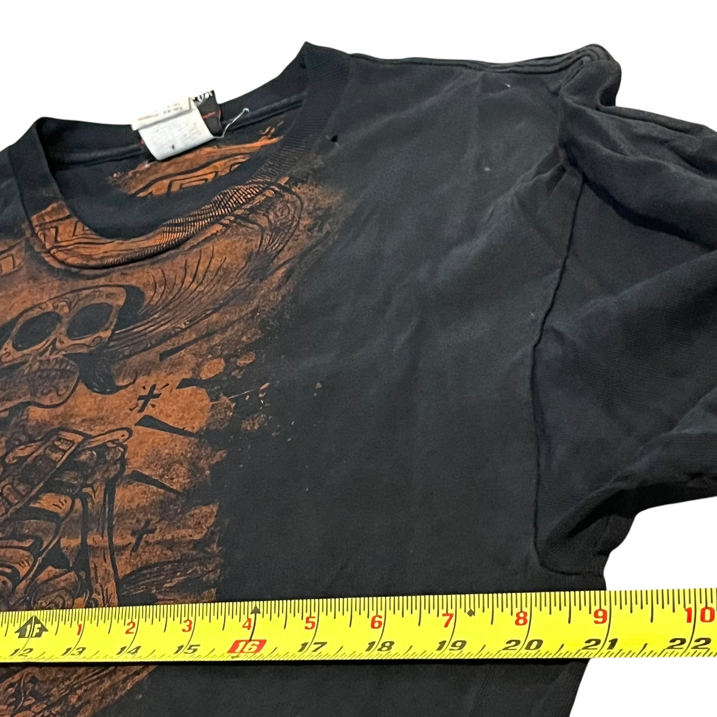 VINTAGE-ish Miami Ink Skeleton Bandito T Shirt (Large)