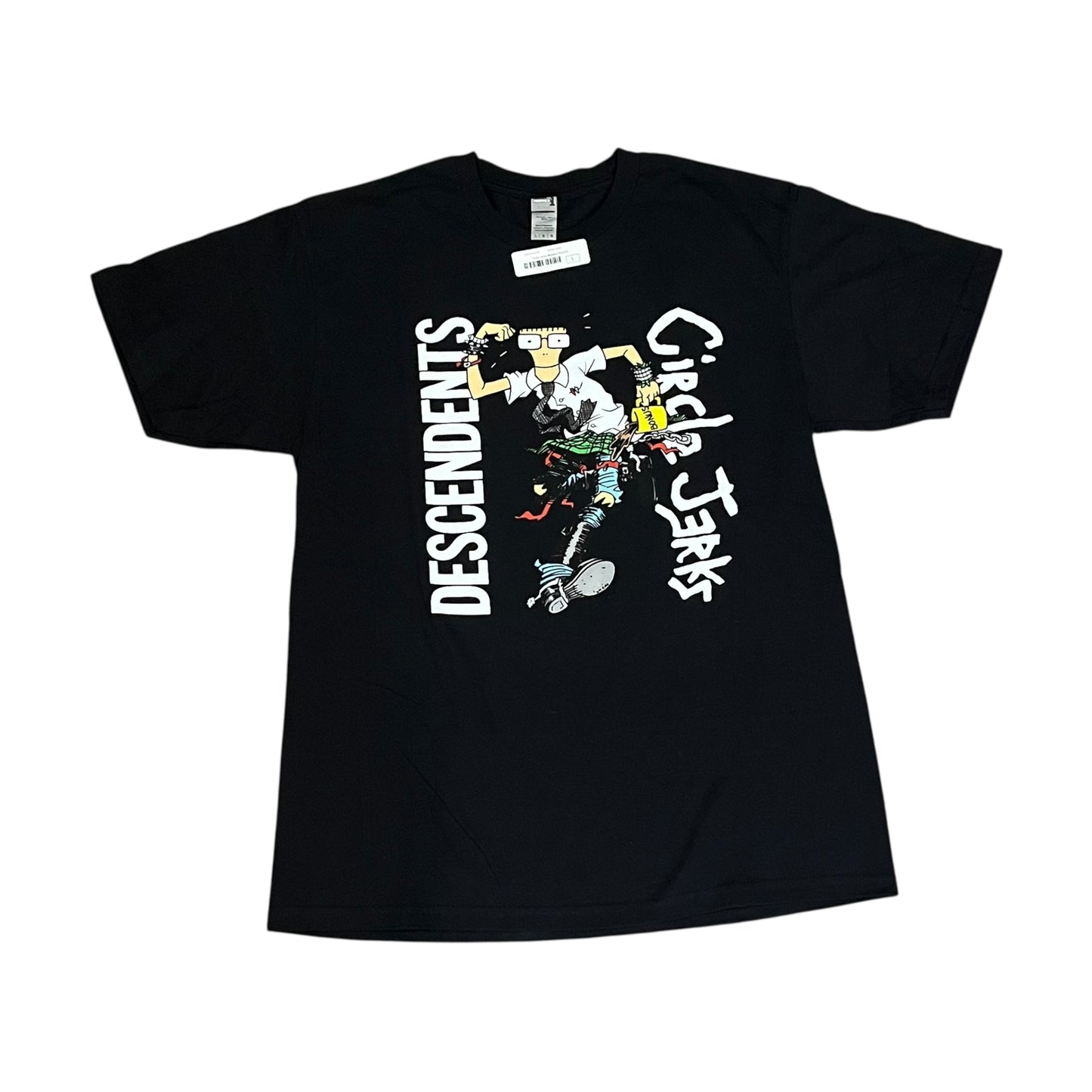Circle Jerks x Decendents Concert Tour T Shirt - Black (Large)