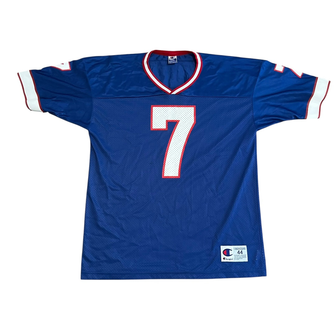 VINTAGE Champion Buffalo Bills Football Team Mesh Jersey - Doug Flutie (Large)