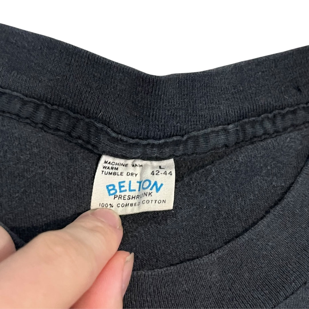 VINTAGE Harley Davidson Eagle Logo Cut Off T Shirt (Large)