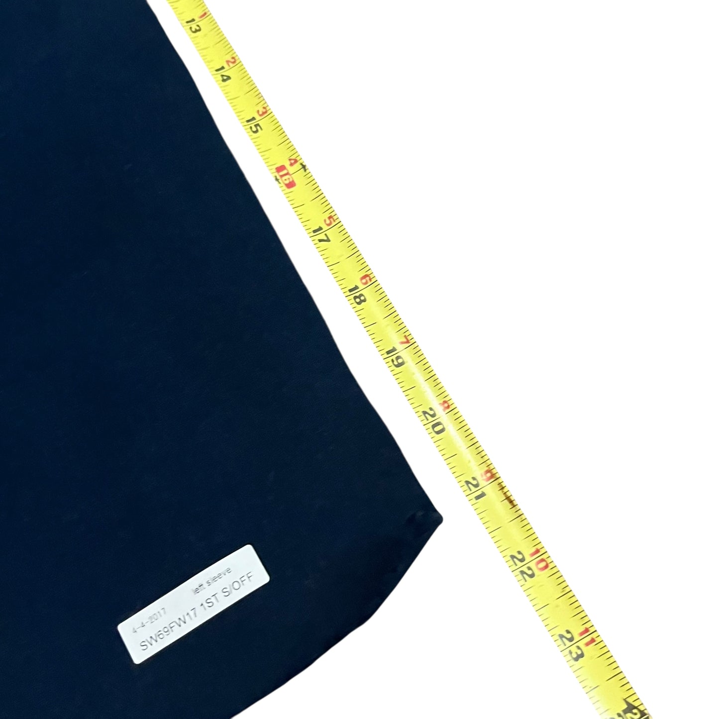 Supreme Menace Test Print Fabric Swatch (Navy / Left )