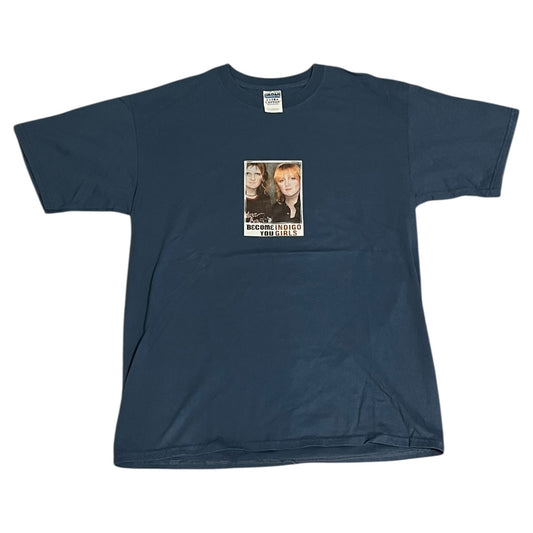 VINTAGE Indigo Girls Become You Fall 2002 Tour T Shirt (Large)