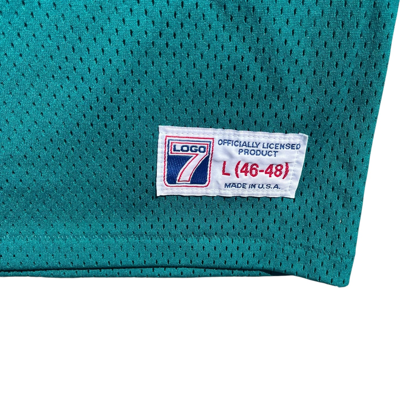 VINTAGE 7 Logo Miami Dolphins Dan Marino Mesh Jersey (Large)