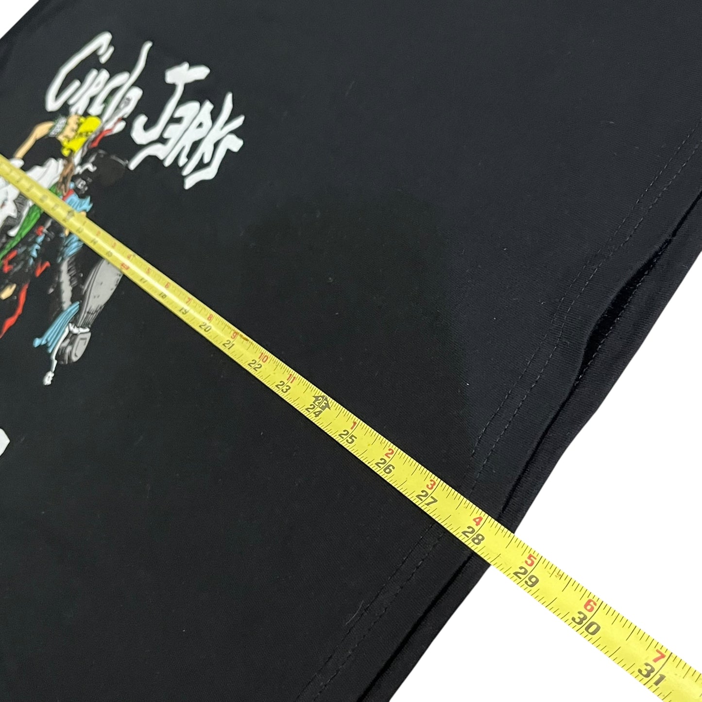 Circle Jerks x Decendents Concert Tour T Shirt - Black (Large)