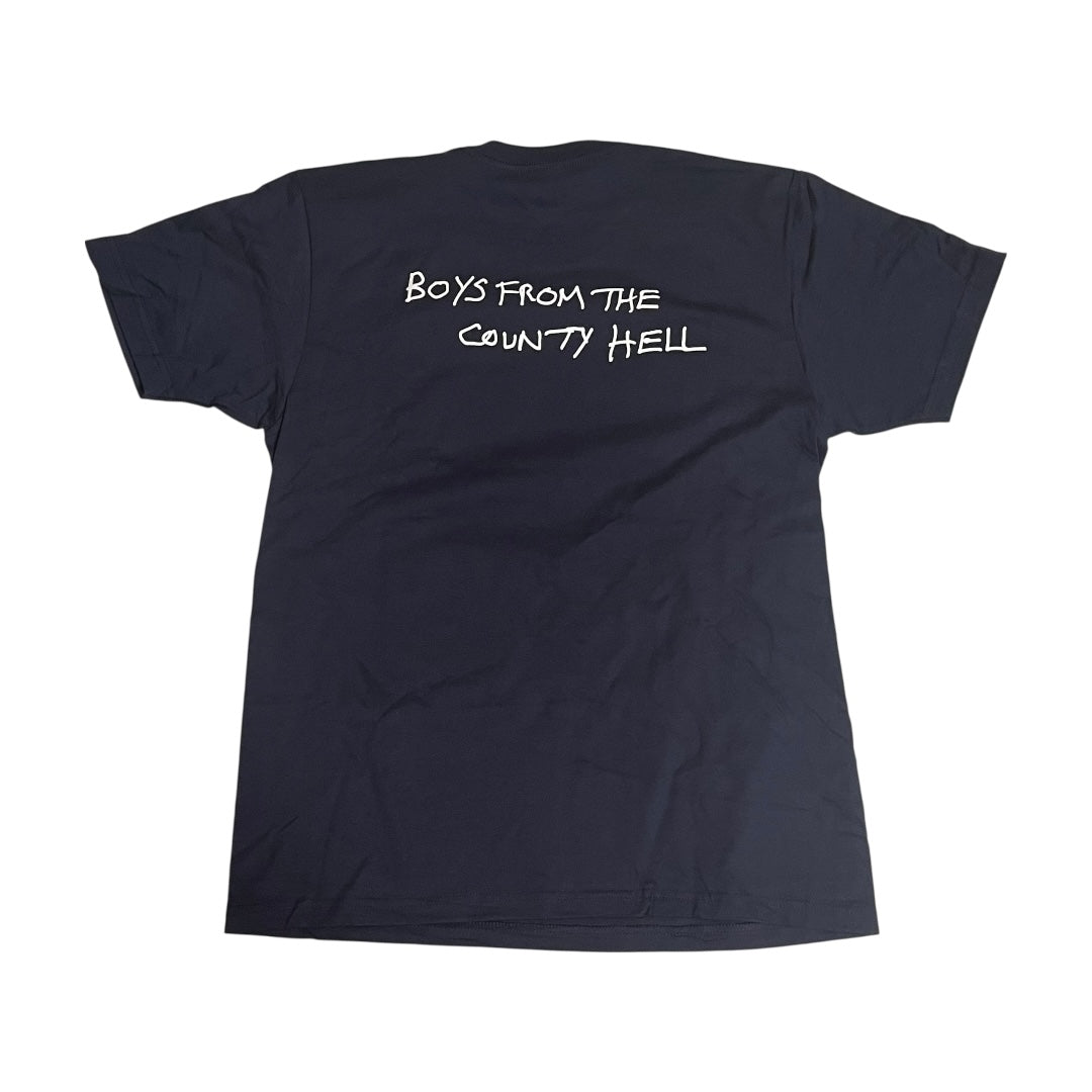 Supreme x Shane MacGowan Portrait T Shirt - Navy (Large)