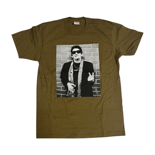 Supreme x Shane MacGowan Portrait T Shirt - Olive Green (Large)